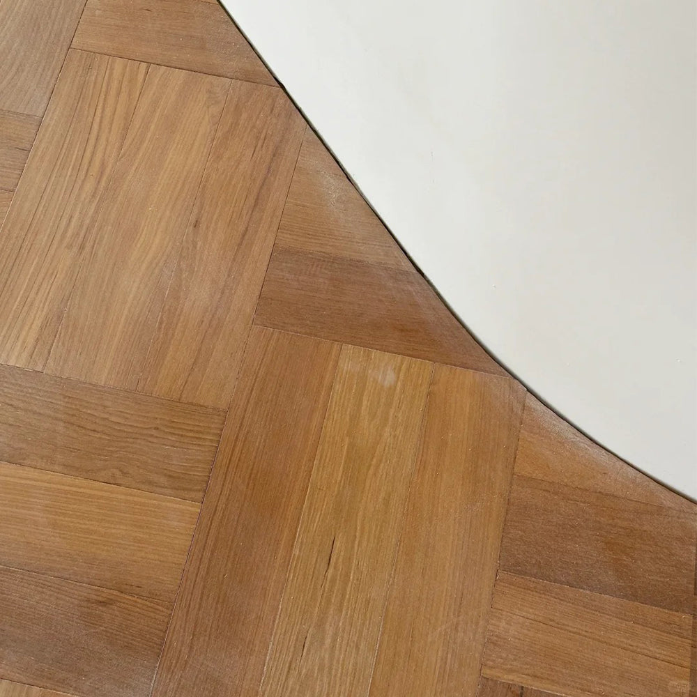 Premium Solid Teak Wood Floor 18mm Custom Prefinished Eco-Friendly Hardwood Flooring for Residential Kitchen Office Hotel Use