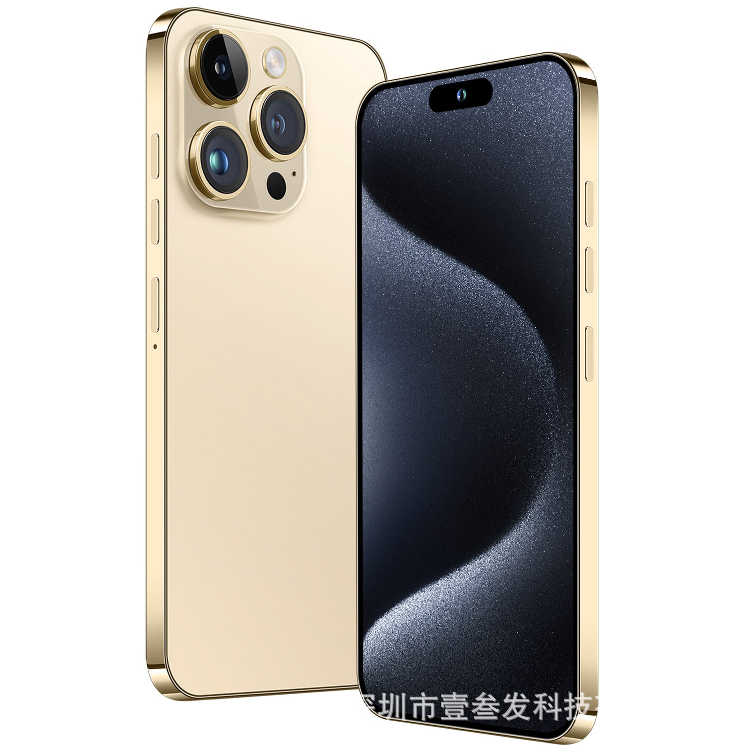 New Mobile Phone I15 ProMax Lingdong Island4+64G 6.5Inch Large Screen 4G Octa-Core Factory