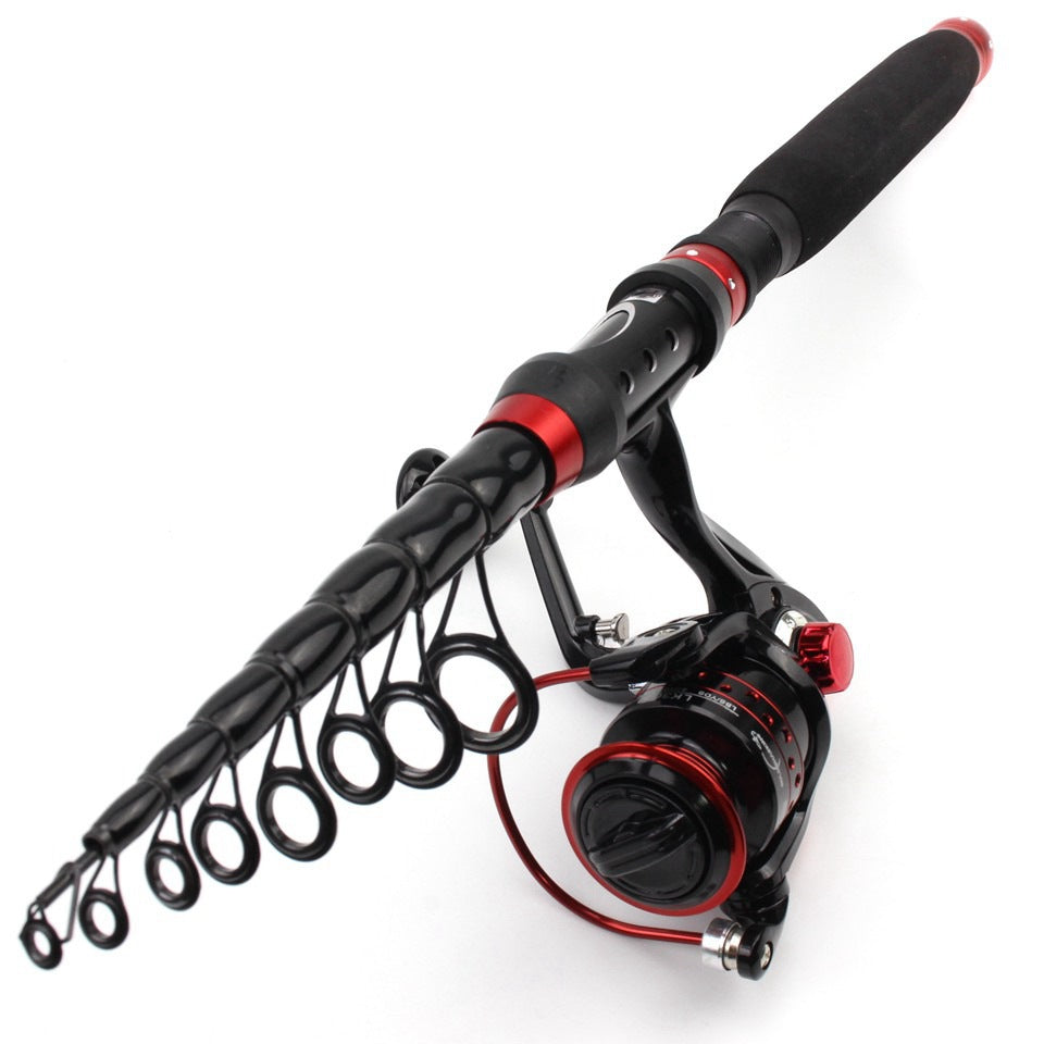Ultra-short Portable European Carp Fishing Set Fishing Gear Combination European and American Popular Fishing Rod Can Be Used FBA