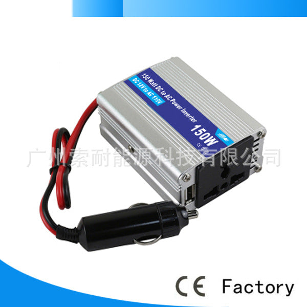 150W Vehicle Inverter12V Turn110V AliExpress Wish Lazada Shopee Platform Export