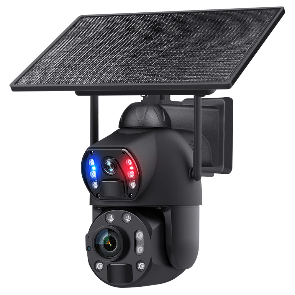 Dual Lens Dual Screen36Dual Optical Zoom4G Solar-powered Camera600High Definition Wireless Camera