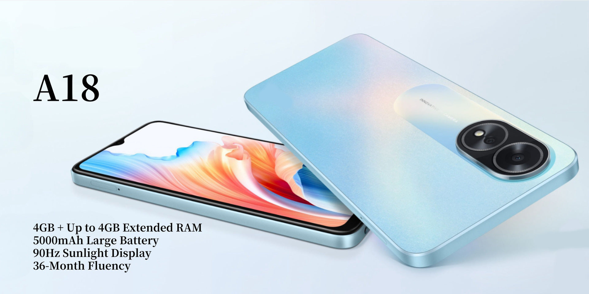 Mobile Phone A18Smartphone6.51Inch Large Screen3+32GB Android4G Mobile Phone Factory Wholesale