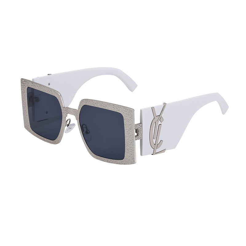 European and American Fashion Large Frame Sunglasses for Women, Sun Protection Outdoor Sunglasses, Wholesale Big Brand Glasses sunglasses