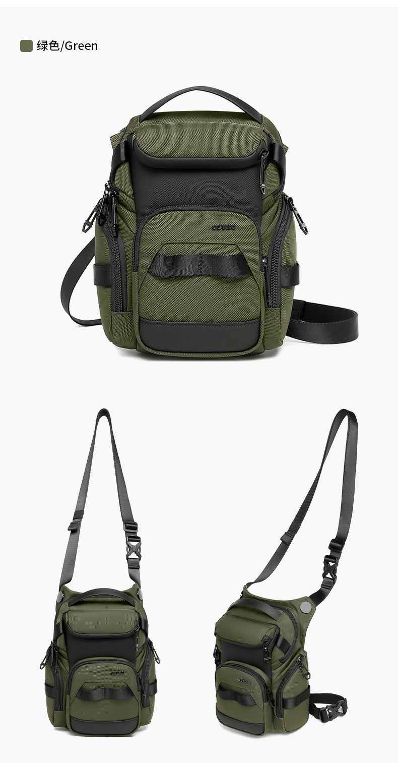 Tactical Cycling Leg Bag Motorcycle Waist Bag Men's Waterproof Multifunctional Motorcycle Crossbody Shoulder Bag Outdoor Sports Bag