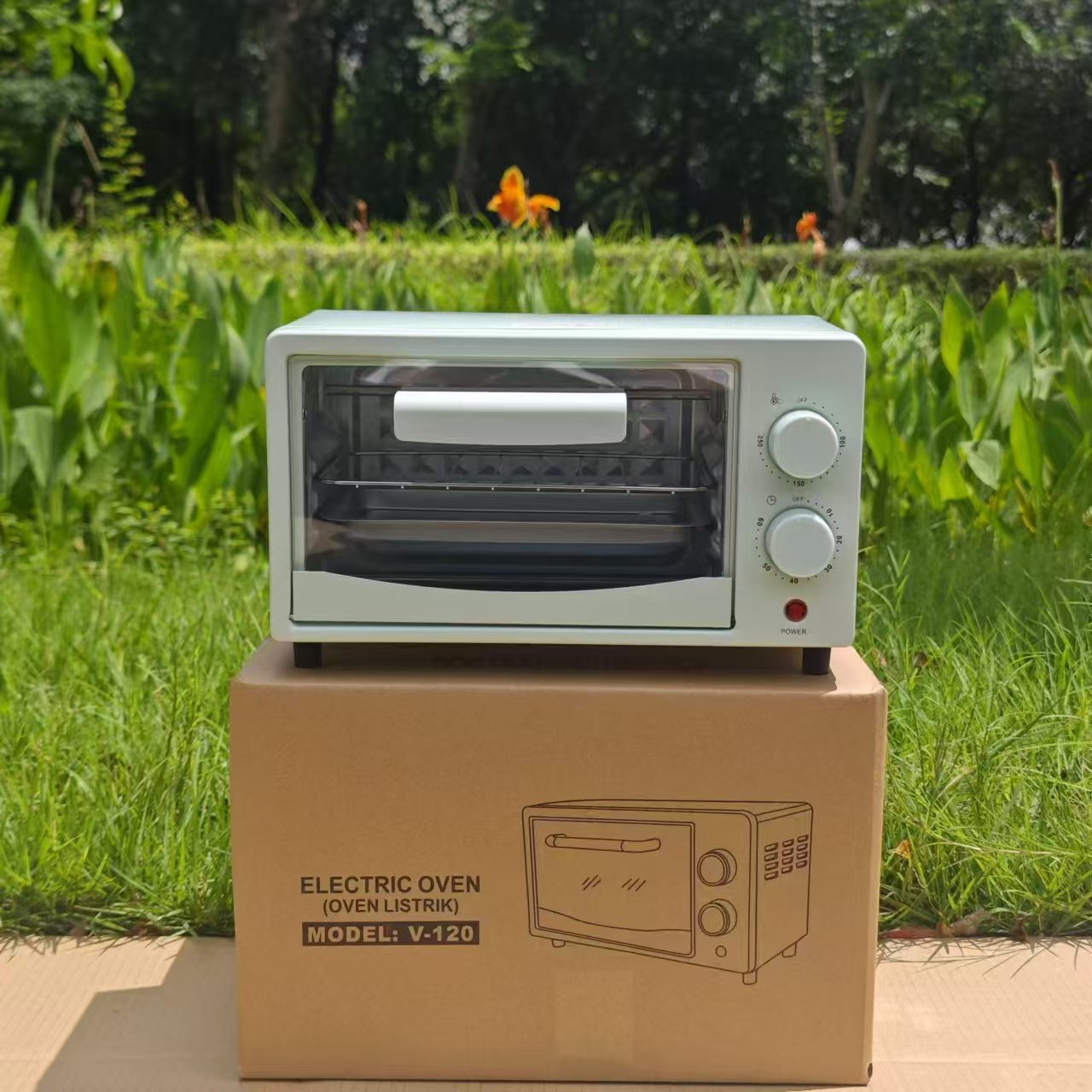15L Oven Household Multi-Functional Small Double-Layer Baking12L Oven~48L Large Capacity Electric Air Circulation