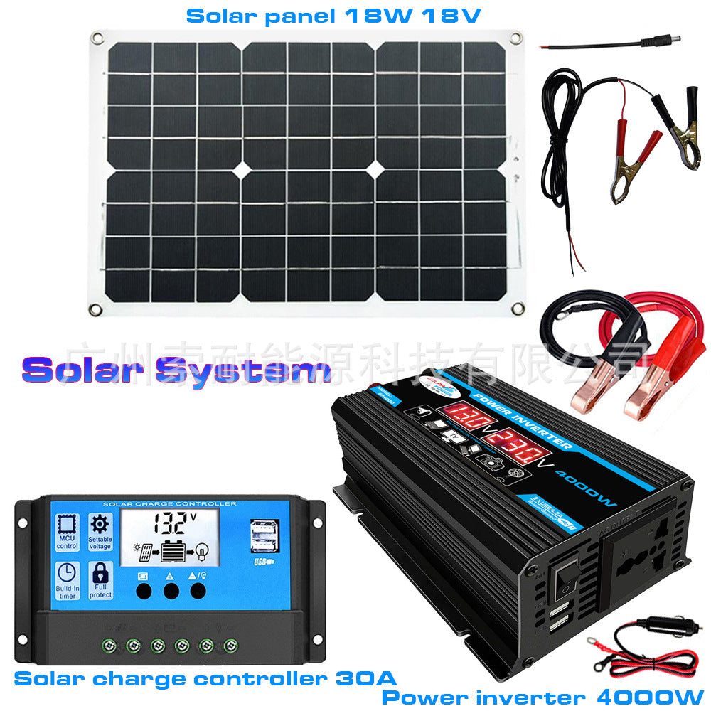 Automobile and Motorcycle Parts Car Adapter300W Car Inverter Power Supply12V Turn110V/220V Vehicle Inverter