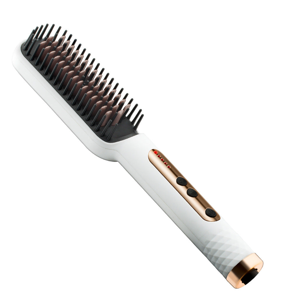 RAF EU Standard Hair Straightening Brush Non-Damaging Hair Straightening and Curling Dual-Use Electric Curling Iron Hair Straightener for Home Use