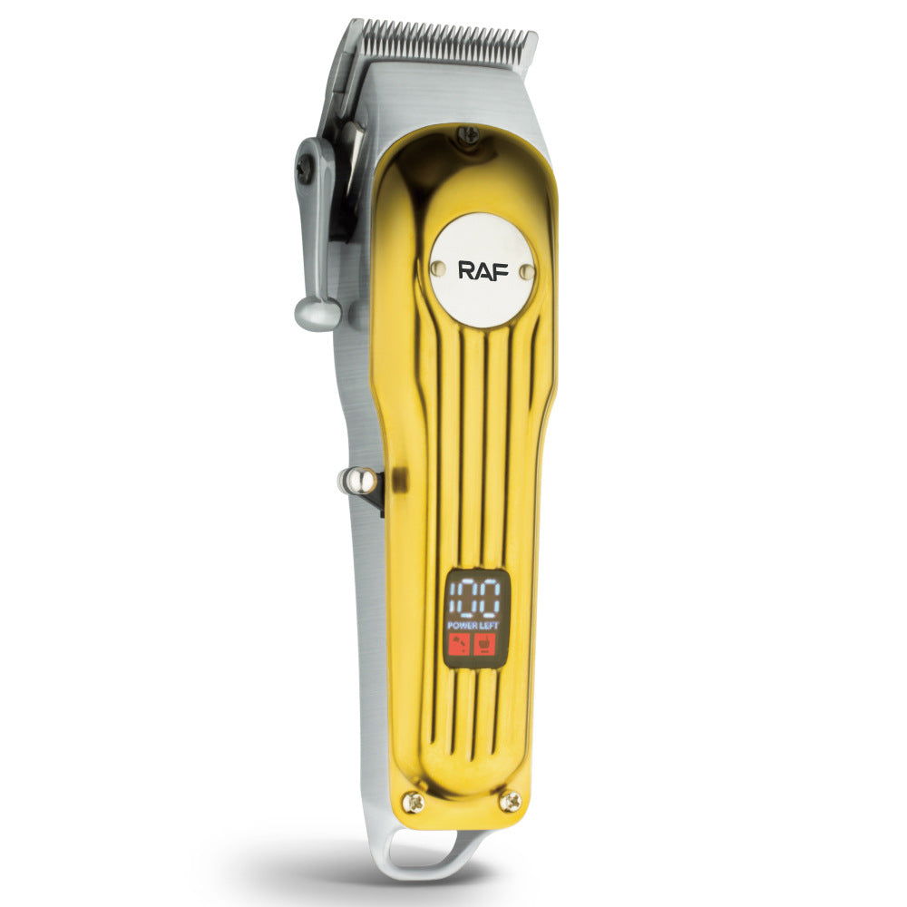 RAFUSB Rechargeable Oil Head Hair Clipper Electric Hair Clipper Salon Electric Clipper Professional Hair Clipper R479