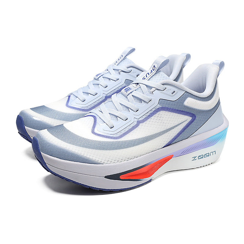 2025Plus Size Sports Shoes Racing Training Carbon Plate Sports Shoes Lightweight Men and Women Autumn Running Shoes
