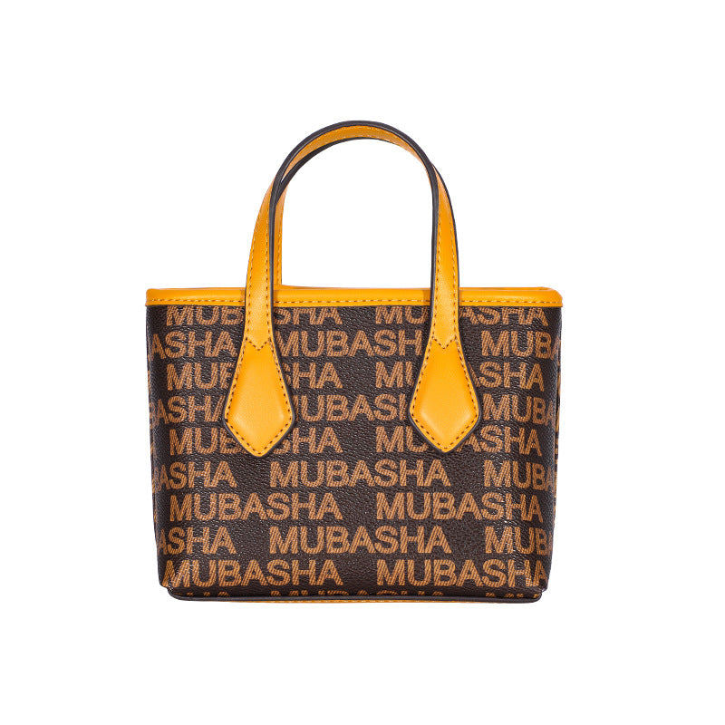 Women's Trendy Fashion New Crossbody Bag Retro Personality Stylish Mini Simple Monogram Handbag