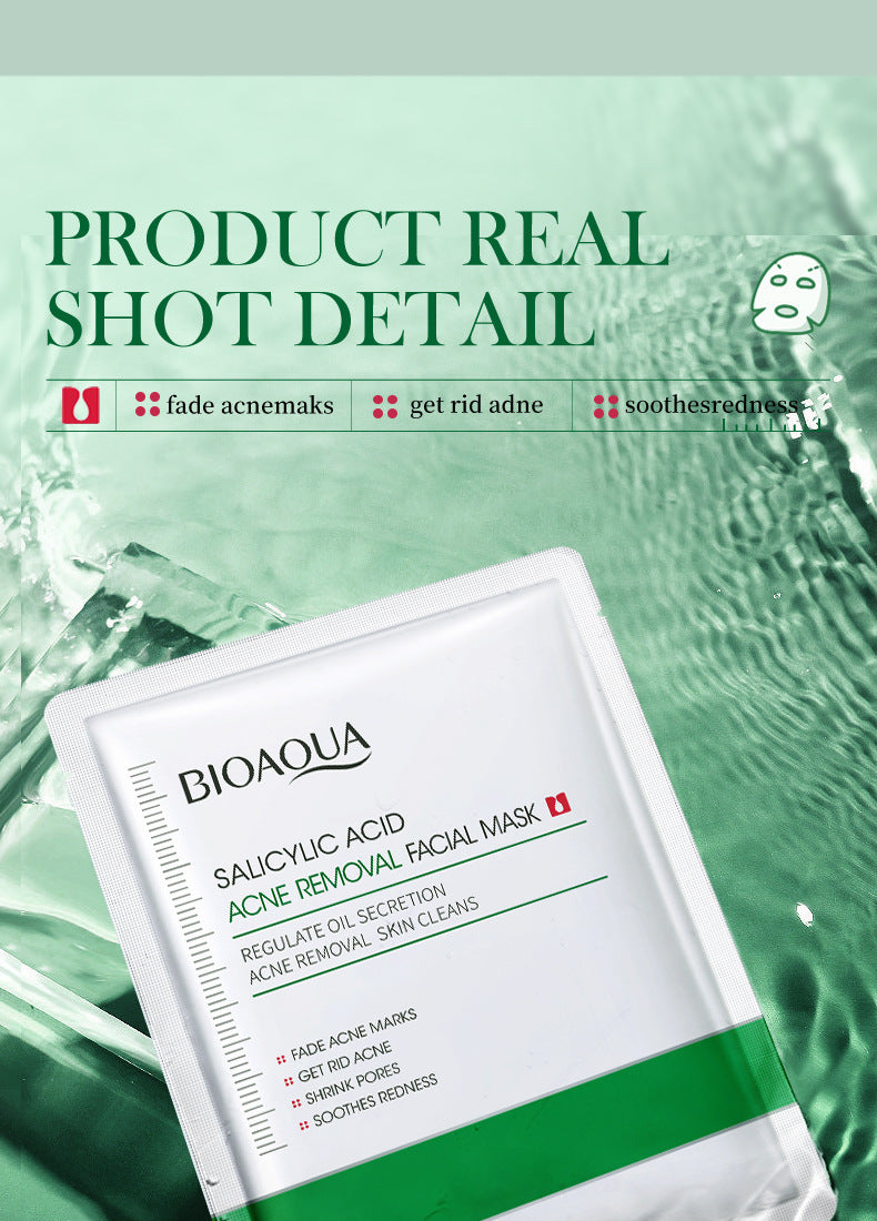 Salicylic Acid Series  BIOAOUA Pore Minimizing and Acne-Removing Mask   Factory Direct Sales