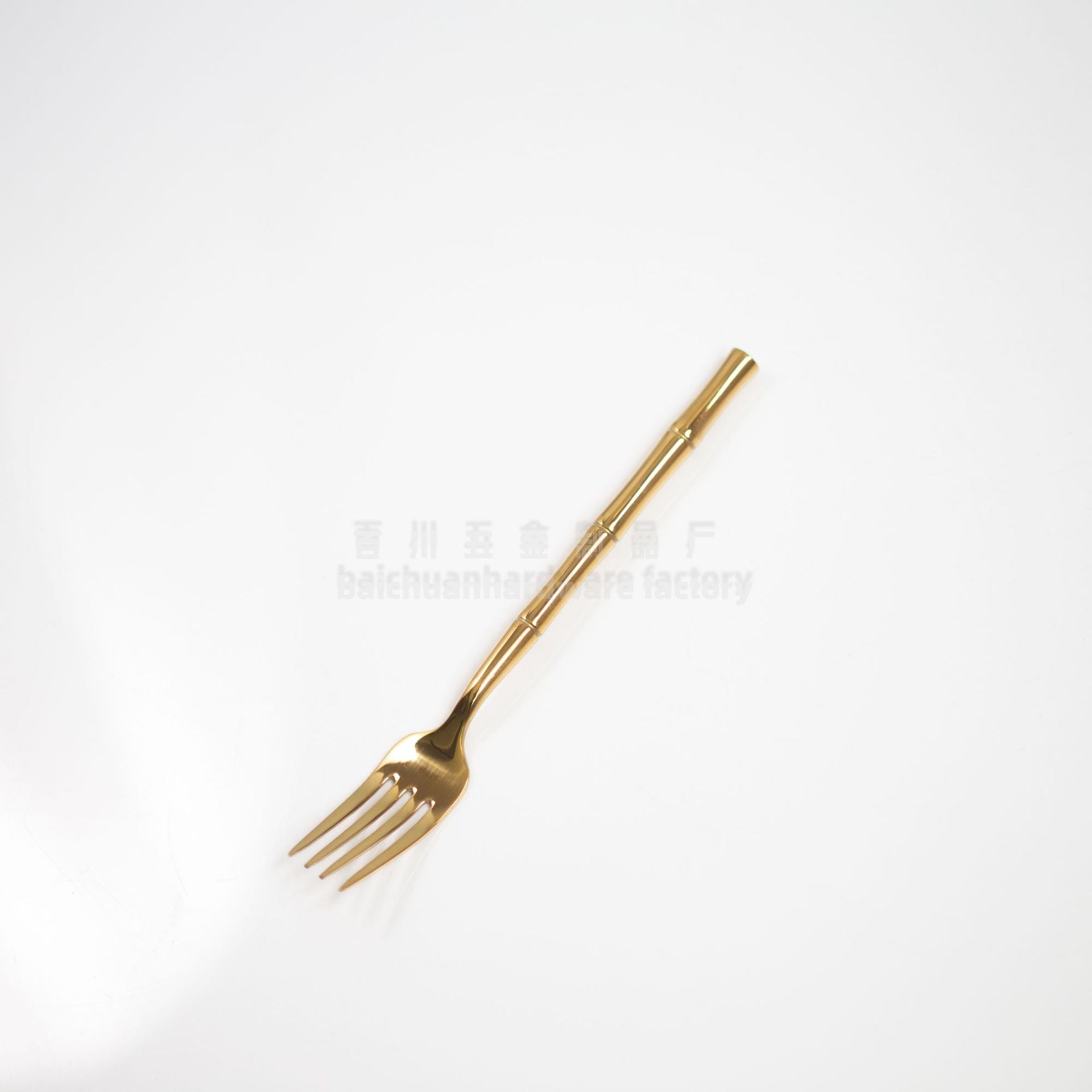 304Stainless Steel Bamboo Chopsticks and Spoon Set High-End Solid Tableware Household Set Dessert Spoon Fork Fruit Fork Tableware