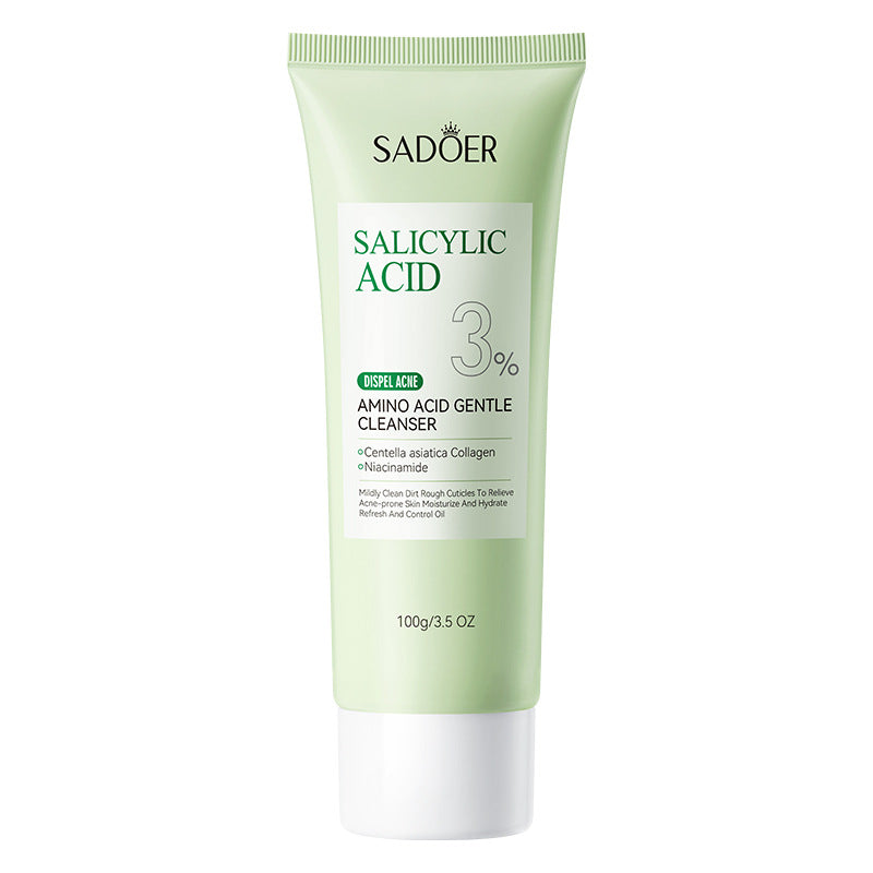 Salicylic Acid Skincare Series SADOER Anti-acne Amino Acid Moisturizing and Hydrating Skin Care Products  Foreign Trade Approval