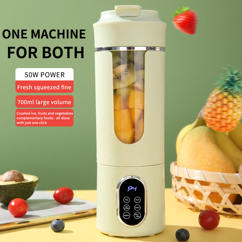Household Multifunctional Juicer Small Portable Electric Mini Cup Multifunctional Fruit Juicer Cup for Home Kitchen