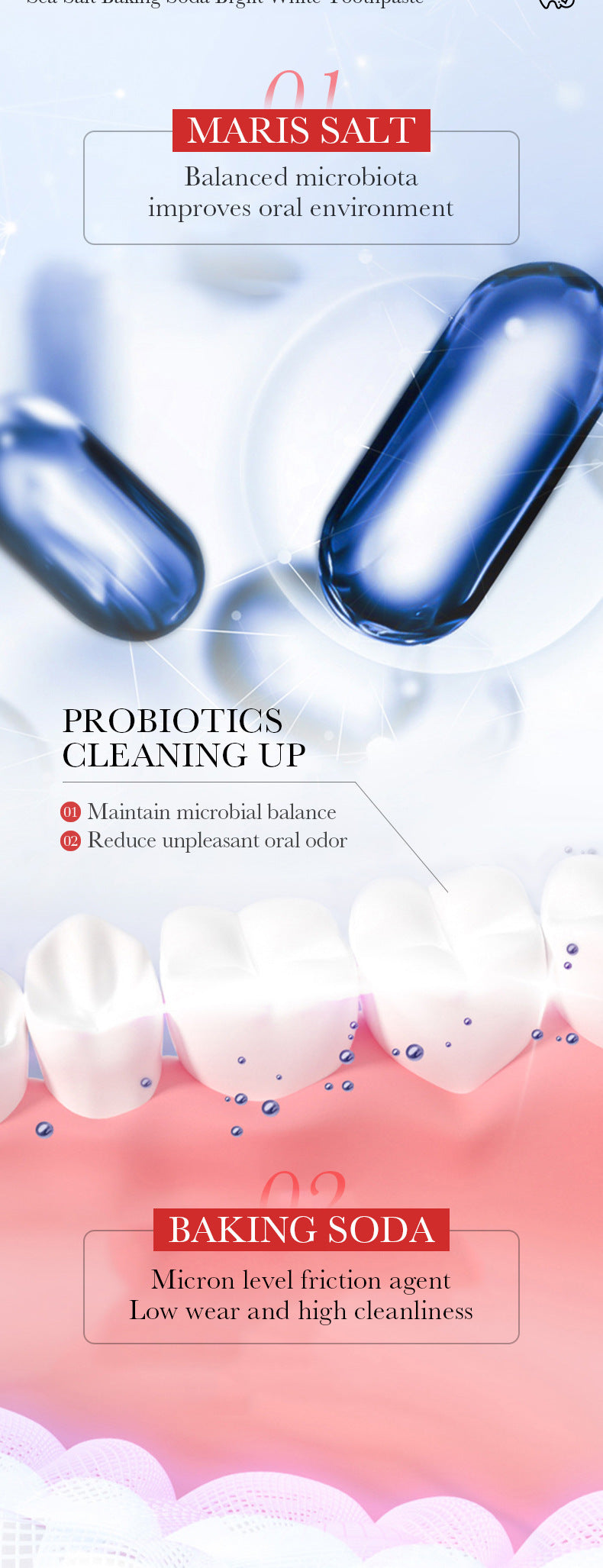 Mint Toothpaste100gSADOER Propolis Sea Salt Ginger Cleans Tartar Strengthens Teeth  Wholesale