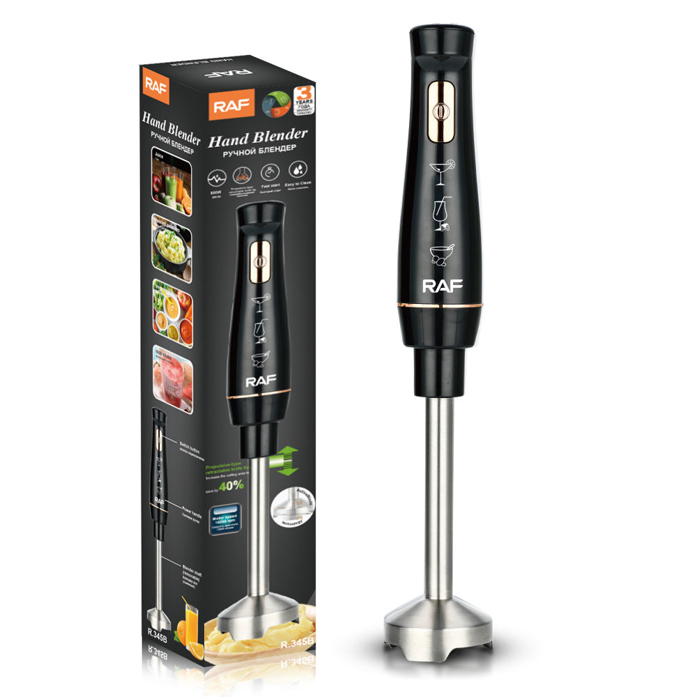 RAF EU Standard Handheld Cooking Stick Mixer Multi-Functional Household Food Cooking Auxiliary Food Baking