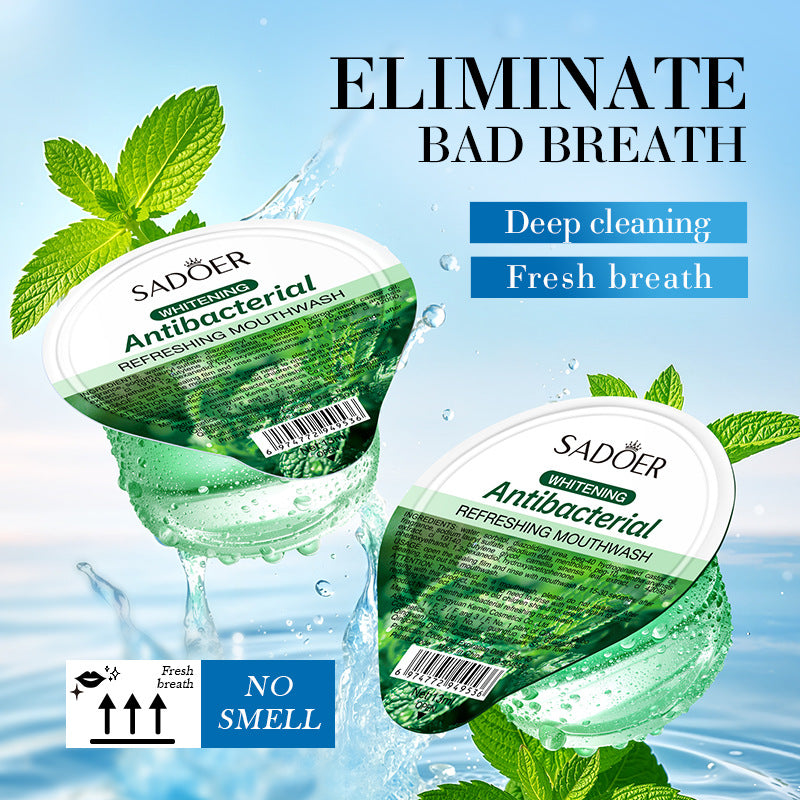 Mint Antibacterial Refreshing Mouthwash SADOER Oral Cleaning Mouthwash Cross-Border Wholesale