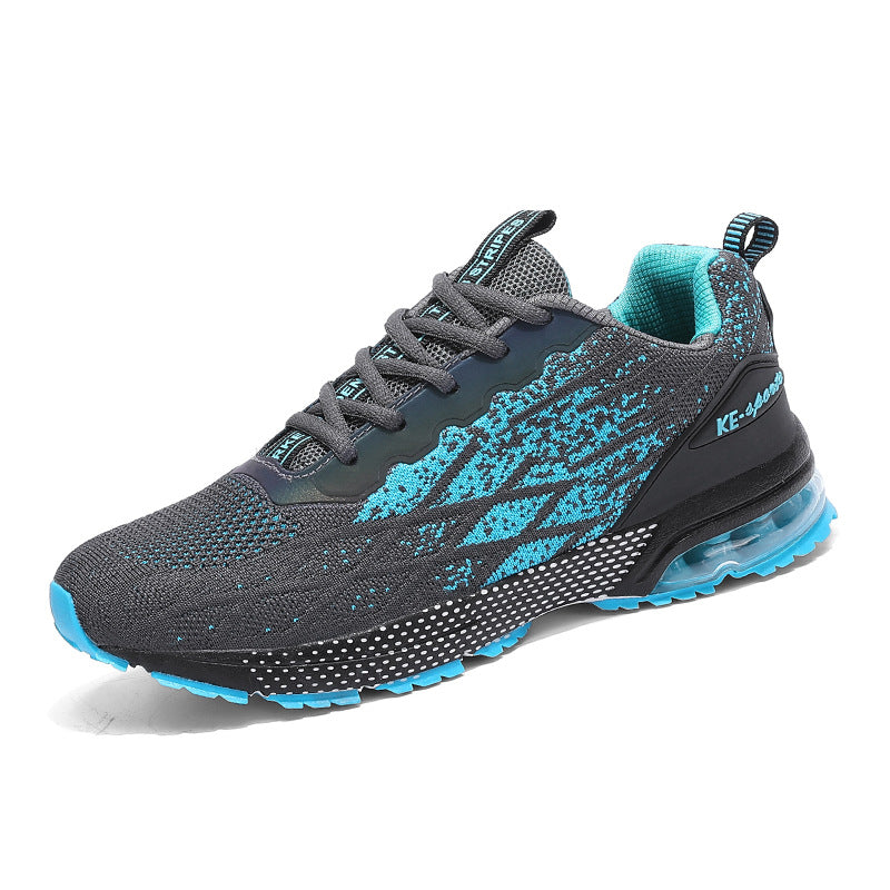 Autumn New Men's Large Size Casual Fashion Running Sneakers Youth Mesh Breathable Trendy Dad Shoes