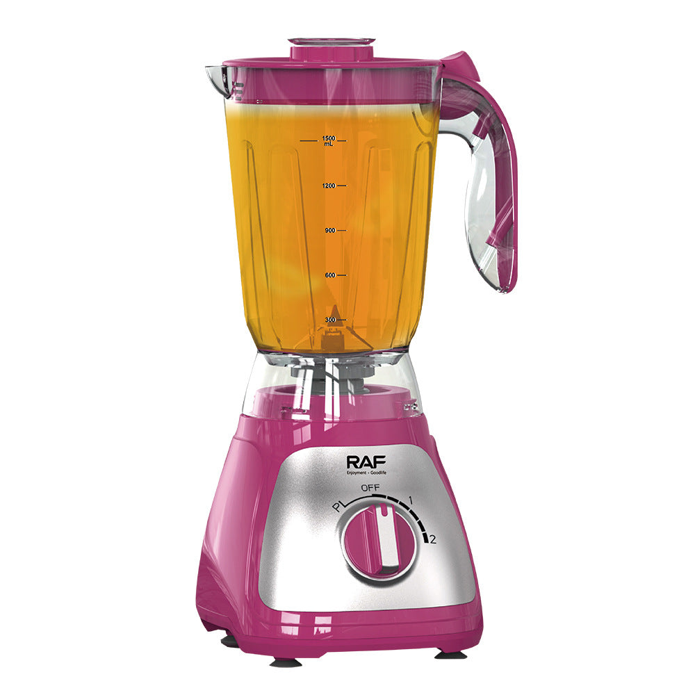 RAF European Standard Blender for Home Use Soy Milk Fruit Juicer Plastic Cup Commercial Smoothie Maker R .2894