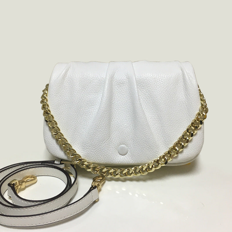 High-Quality Textured Wrinkled Cloud Bag for Women, New Fashionable Versatile Women's Bag, Daily Crossbody Bag, Stylish Single Shoulder Underarm Bag