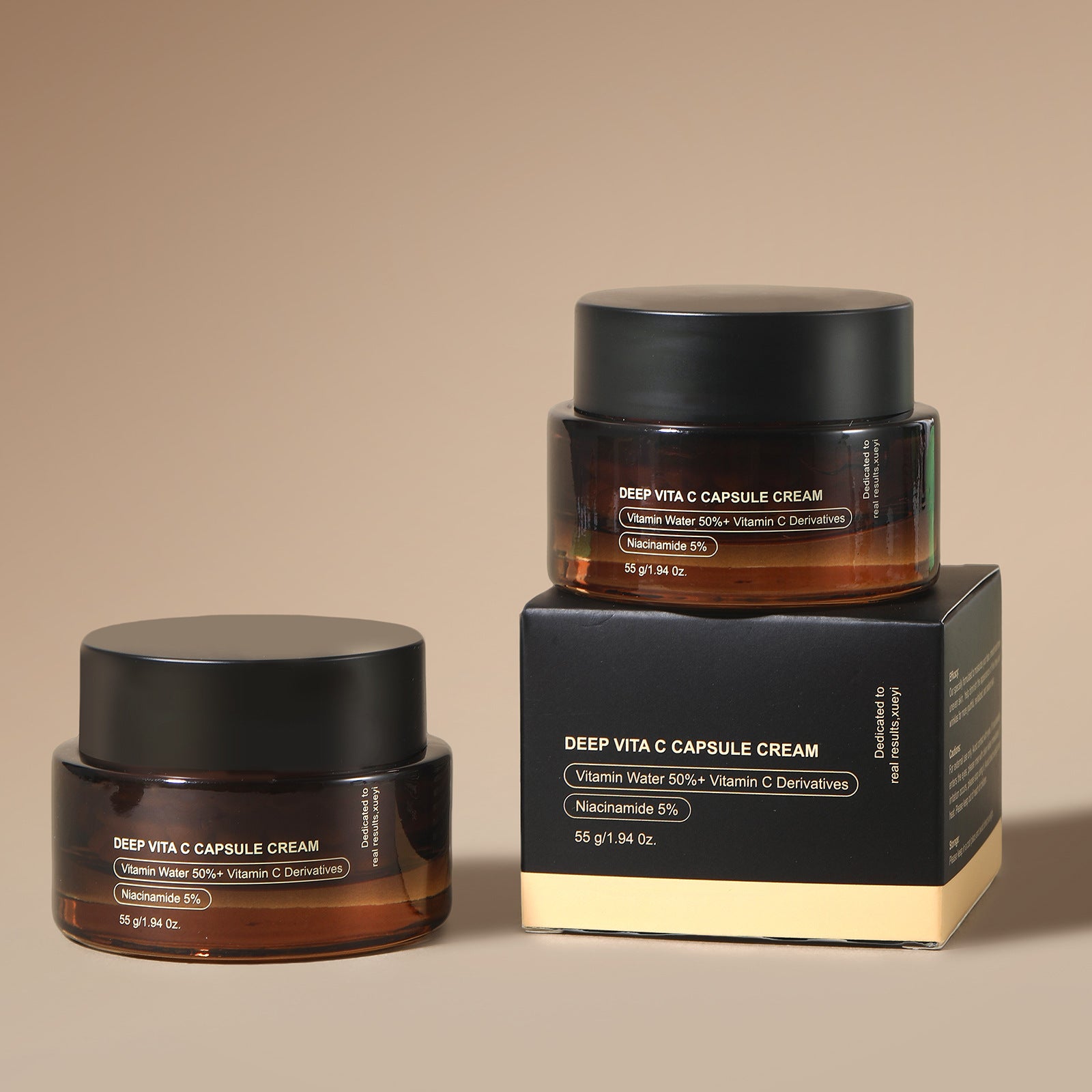 All VC Facial Capsule Cream Wrinkle Smoothing Anti-Wrinkle Essence Cream Hydrating Moisturizing Universal Face Cream