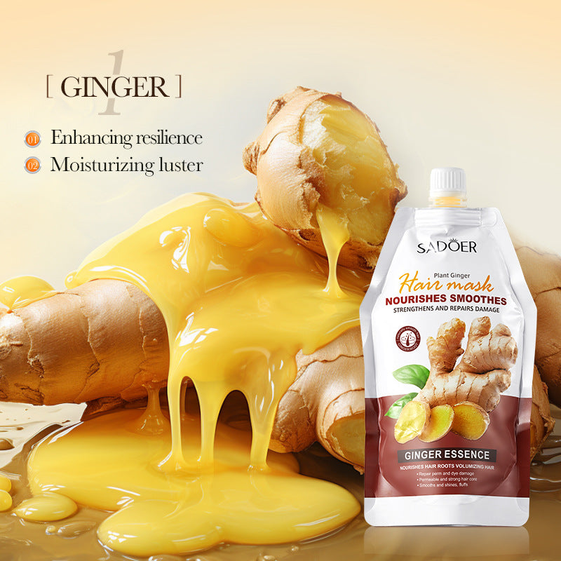Ginger Hair Mask350g SADOER Smooth Nourishing Repair Moisturizing Hair Mask  Wholesale