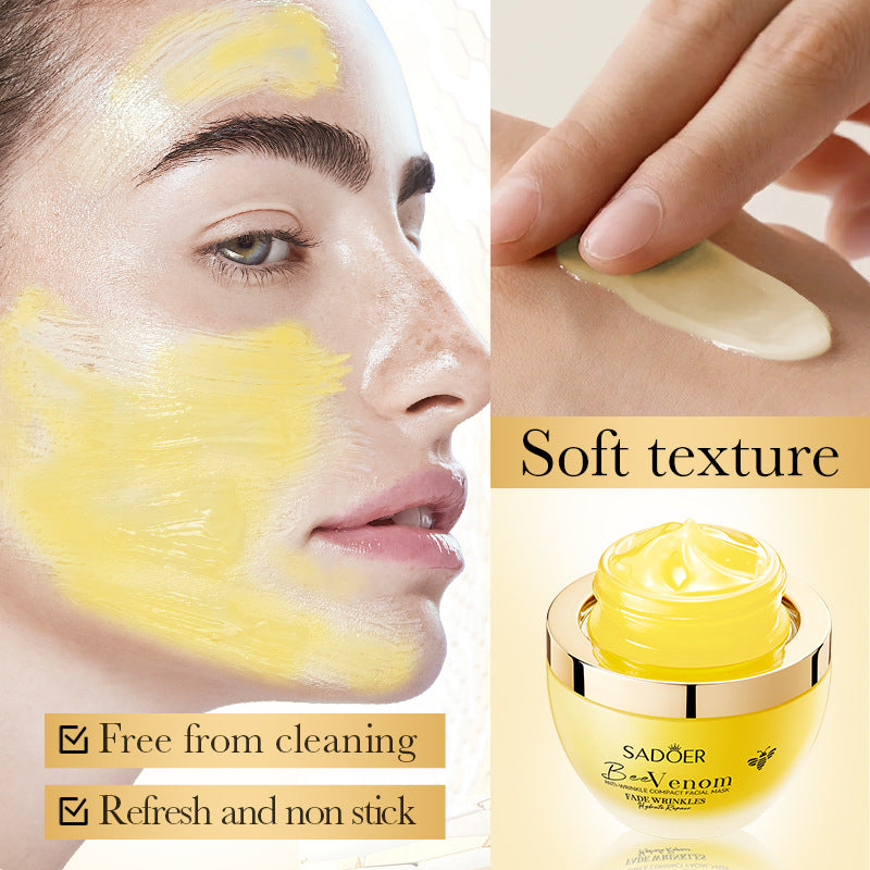 Bee Venom Firming Mask SADOER Anti-wrinkle moisturizing cream cross-border foreign trade wholesale
