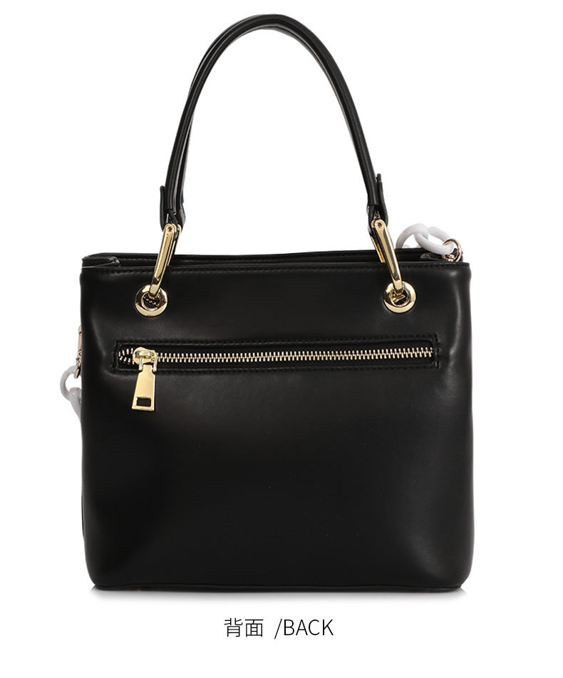 Fashion Quilted Handbag Simple Versatile Design Textured Fashion Single Shoulder Crossbody Women's Bag