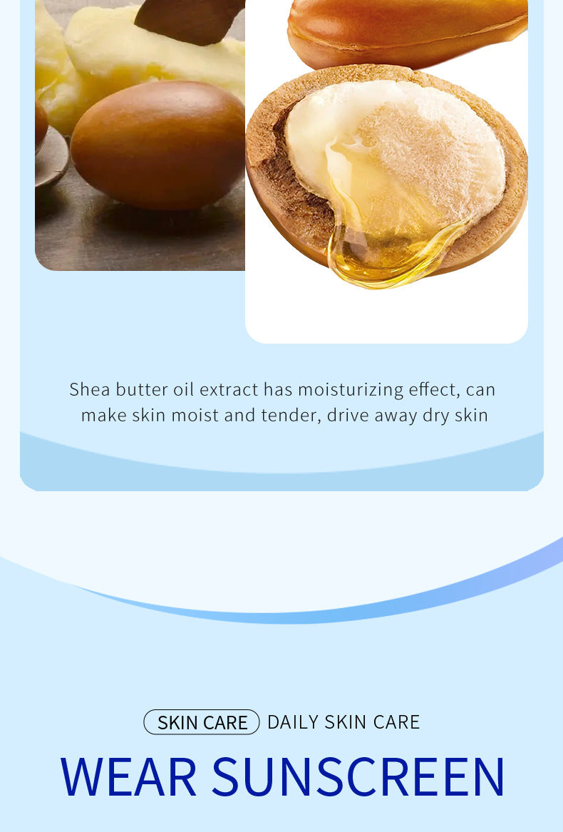 Sunscreen SADOER Protective Isolation SPF50+ Lightweight, Moisturizing, Clear Cross-Border Wholesale