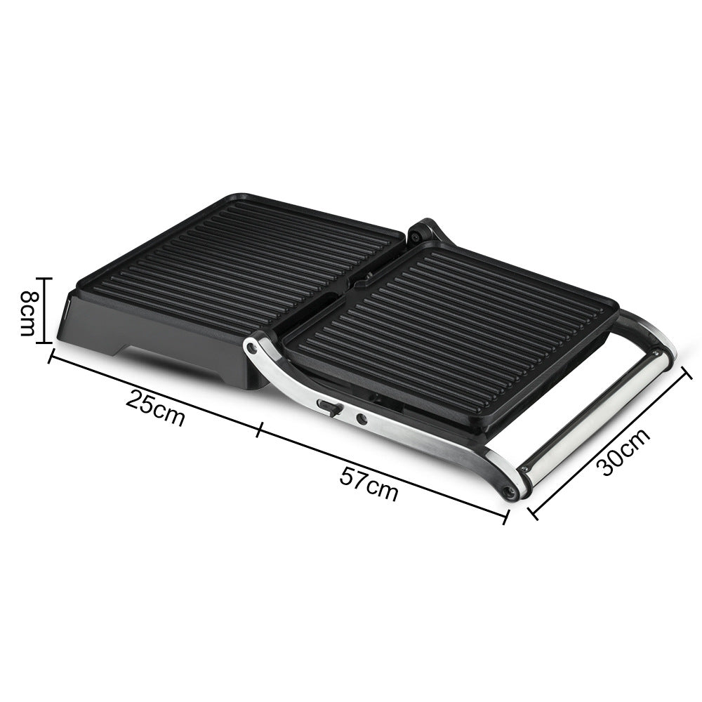 RAF European Style Household Panini Maker Sandwich Maker Breakfast Maker Grill Meat Sausage Maker Burger Steak Maker