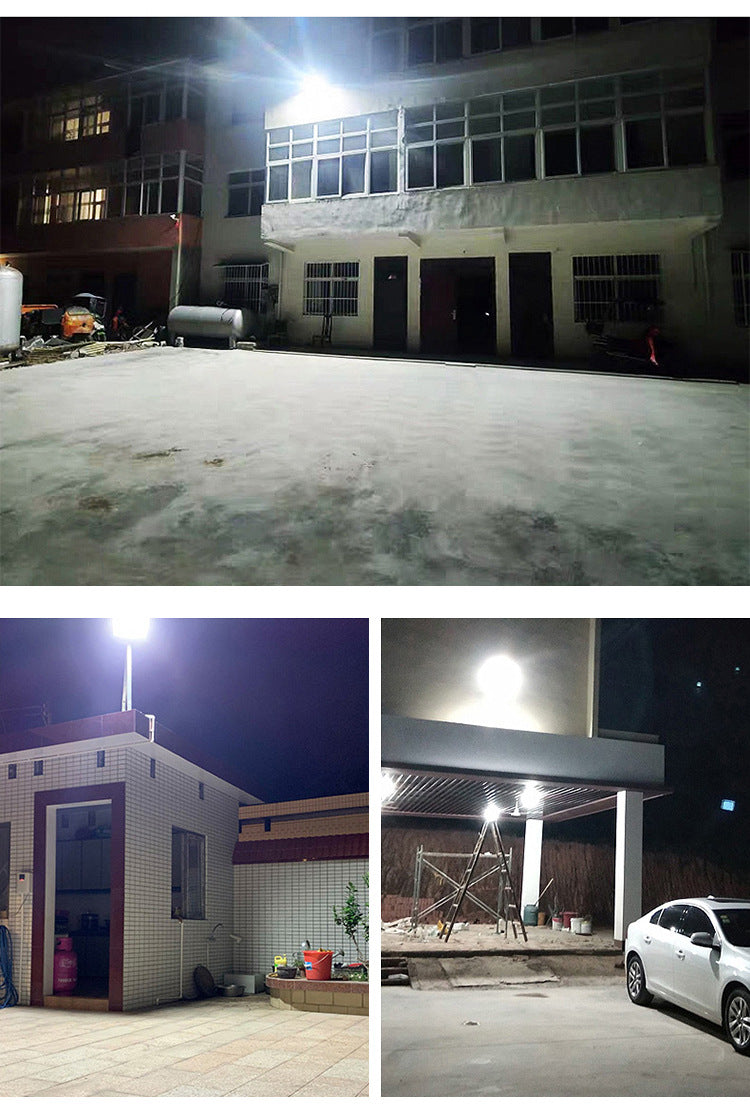 IP67 Outdoor Waterproof Solar Flood Light Intelligent Automatic Lighting in the Dark Yard Community Street Light