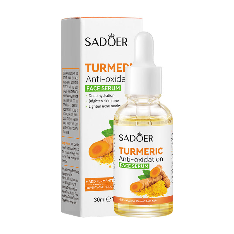 Turmeric Skincare Set SADOER Cleansing, moisturizing, hydrating five-piece set for  foreign trade wholesale