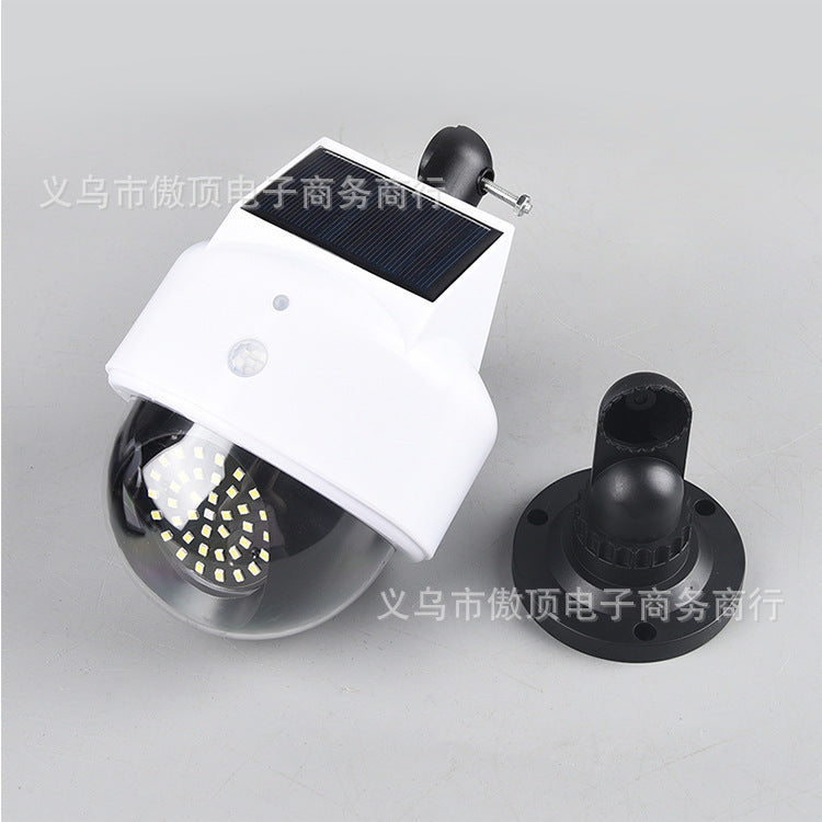Simulated Surveillance Light Solar Garden Light Fake Camera Street Light Human Body Sensor Wall Light Split-Type Garden Light