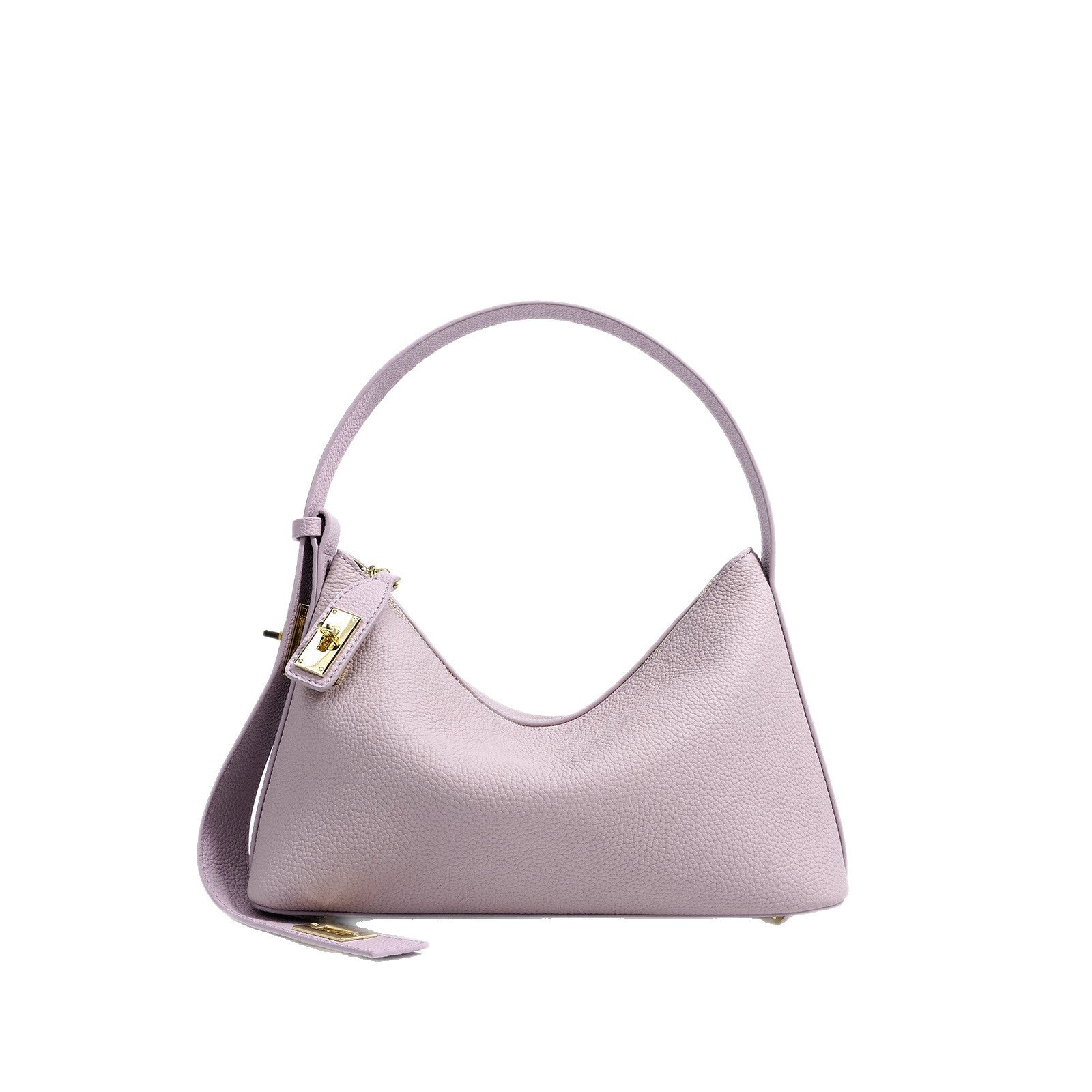 European and American High-End Luxury Handbag for Women, Niche Design, Underarm, Single Shoulder, Crossbody, Dumpling Shape, Genuine Leather, Cowhide, Pillow Bag