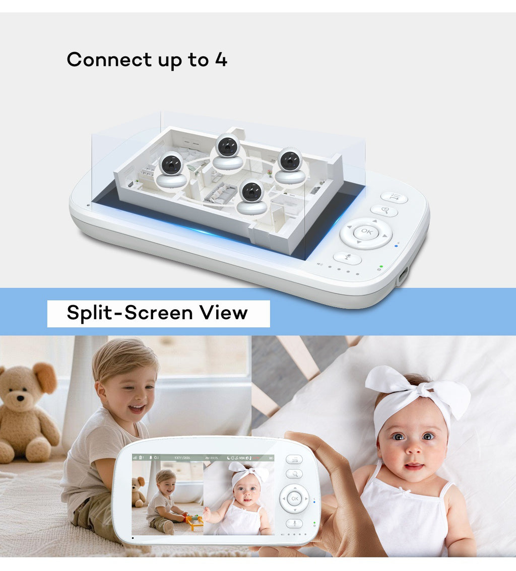 WiFi Baby Monitor Baby Monitor Surveillance Camera Wireless Care Home Smart Care