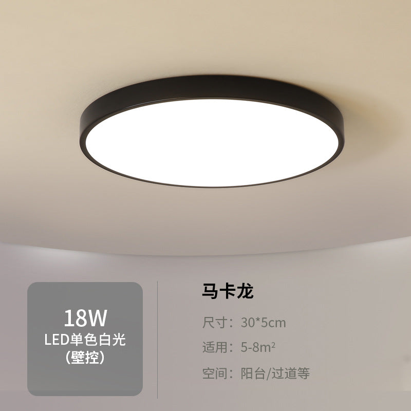 led Ceiling Light Master Bedroom Light Internet Celebrity Simple Modern Room Light Cozy Romantic Balcony Lighting Atmospheric Home Use
