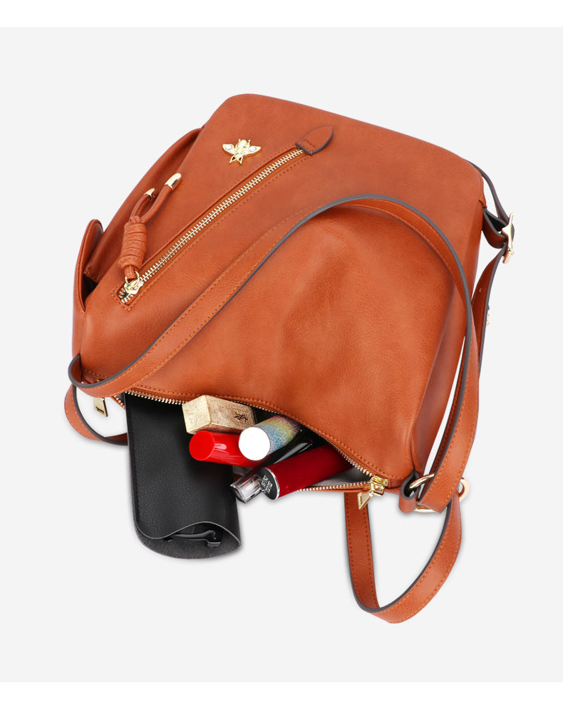 Women's Bag Trendy Fashion New Underarm Bag Large Capacity Commuter Bag European and American Retro Style Elegant Crossbody Bag for Women