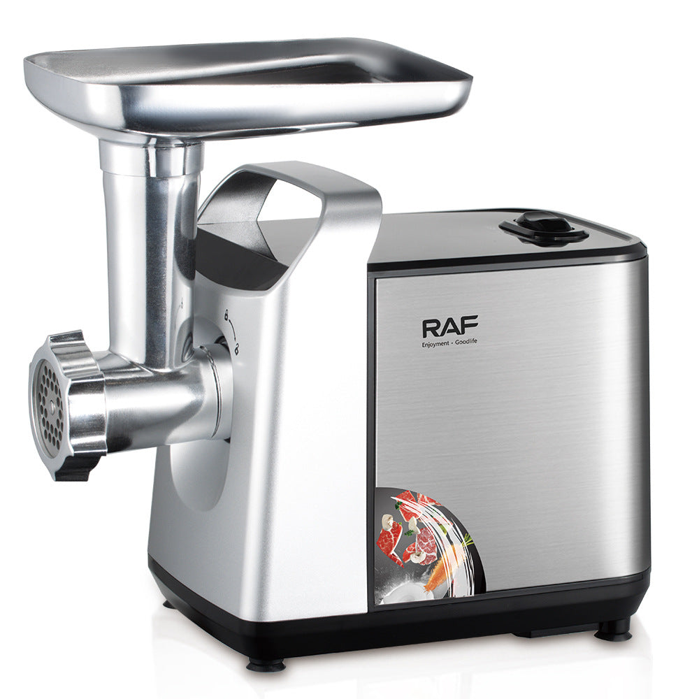 RAF European Standard American Standard Small Household Meat Grinder1200w Meat Grinder Stainless Steel Blender R.3396