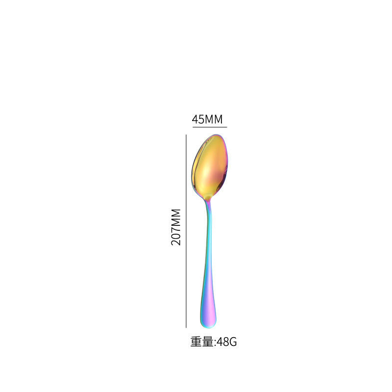 1010Stainless Steel Cutlery Western Knife Fork Spoon Set Western Restaurant Steak Knife Fork Four-Piece Gift Box