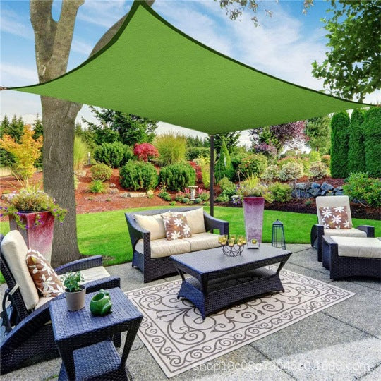 Amazon Sunshade Sail Outdoor Sunshade Umbrella Canopy Sunshade Net Sunshade Awning Thickened Waterproof Rainproof