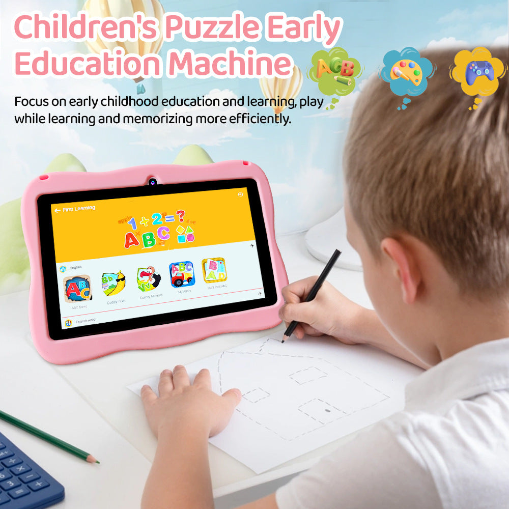 Popular B89Plus Children's Tablet WiFi Download+Tablet 4+64G Multifunctional Learning Machine