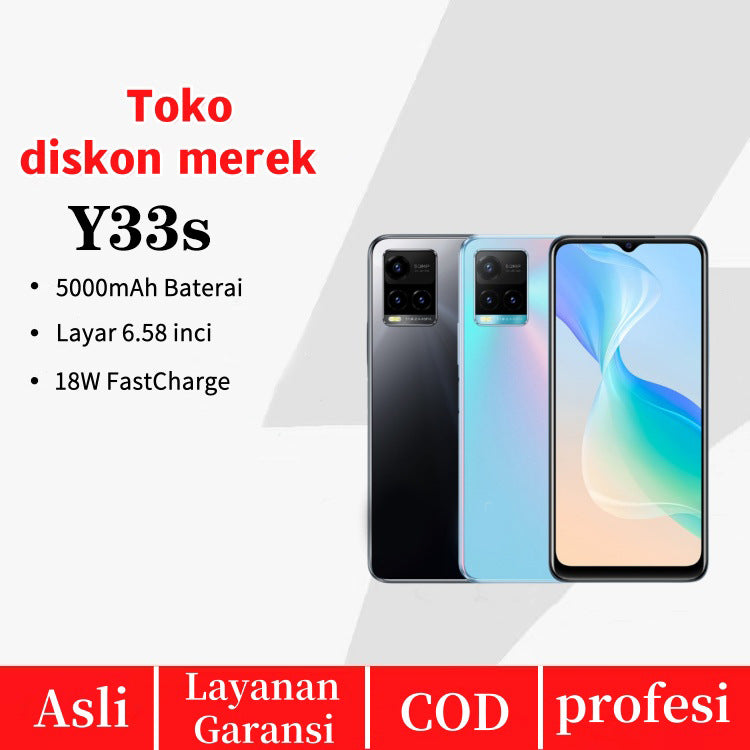 New Y33s Smartphone3+32GB Android Phone4G All-Network Compatible Low Price In-Stock Wholesale