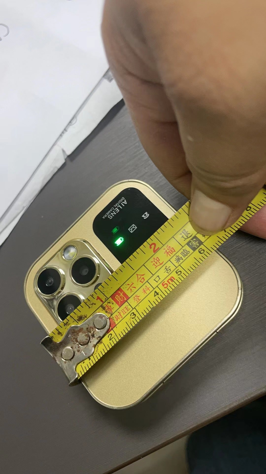 New i16pro Flip mini Mobile Phone F15Button Elderly Phone Dual SIM2G Multi-Language