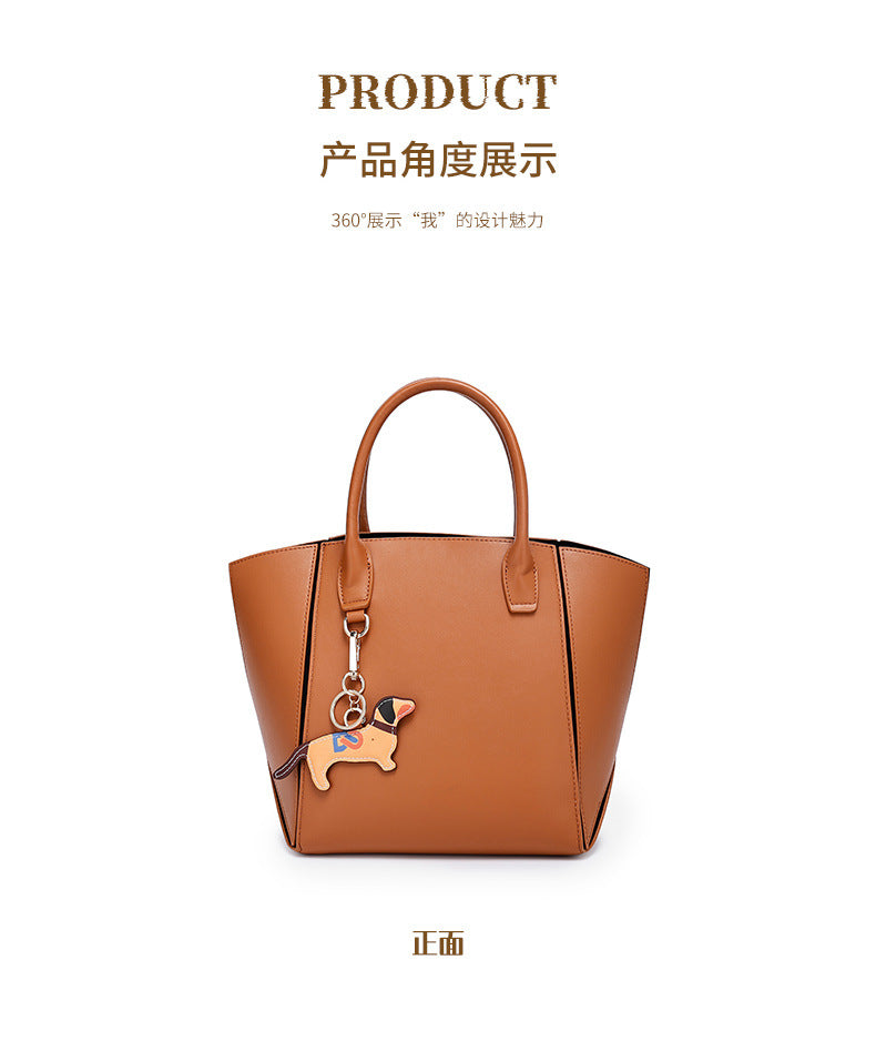 Source Manufacturer Commuting Large Capacity Tote Bag Women's Single Shoulder Fashion Women's Bag Niche Versatile Simple Light Luxury Handbag