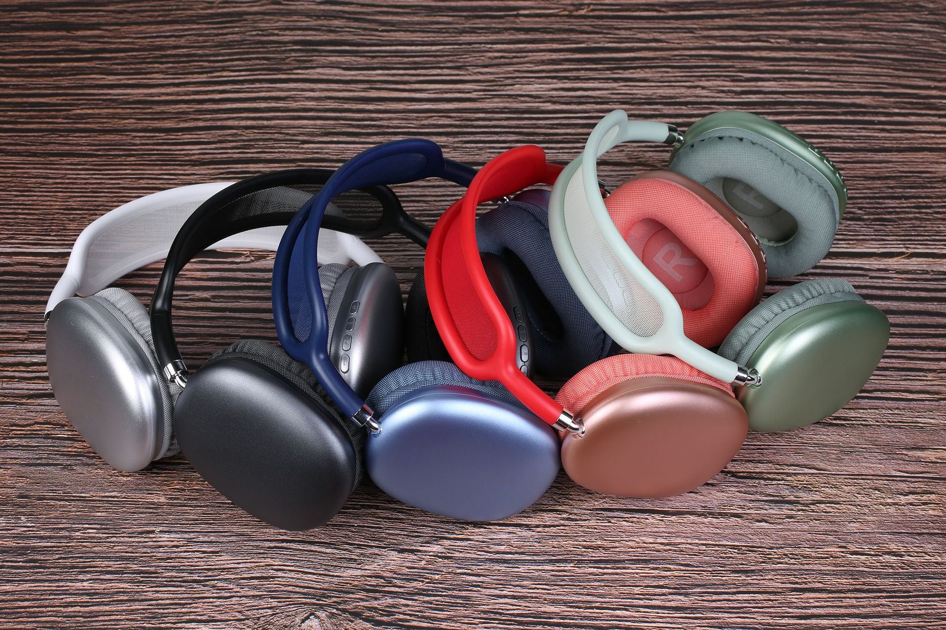 Hot-selling Over-ear Bluetooth Headphones with Long Battery Life, Wireless Headset Compatible with Apple Max Huawei