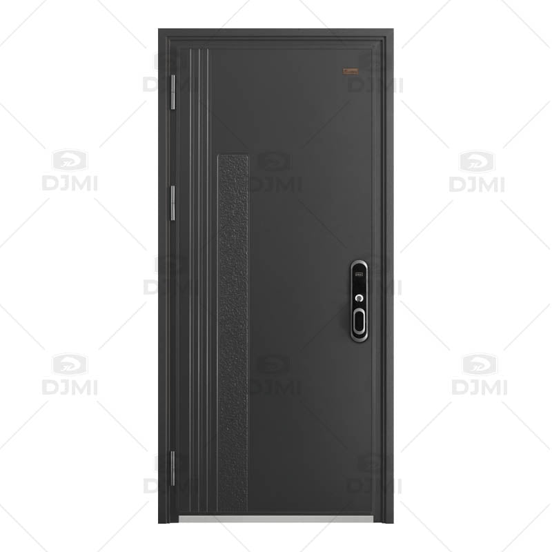 DJMI Europe Steel Armored Doors Outside Modern Exterior Security Door Smart Electronic Front Door