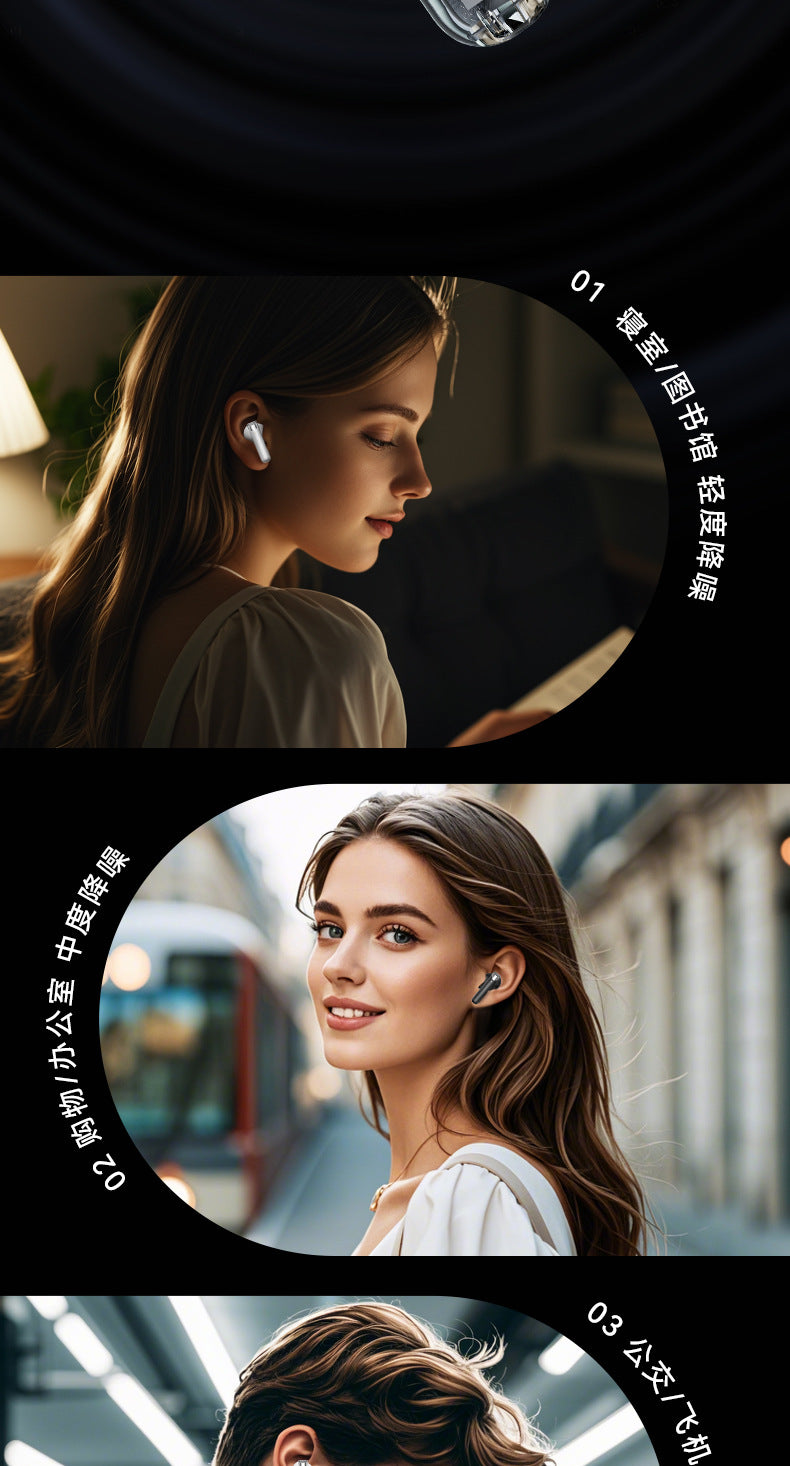 New M83In-Ear Wireless Bluetooth Noise Cancelling ANC Ultra-long Battery Life Huaqiangbei Custom Wireless Bluetooth Earphones