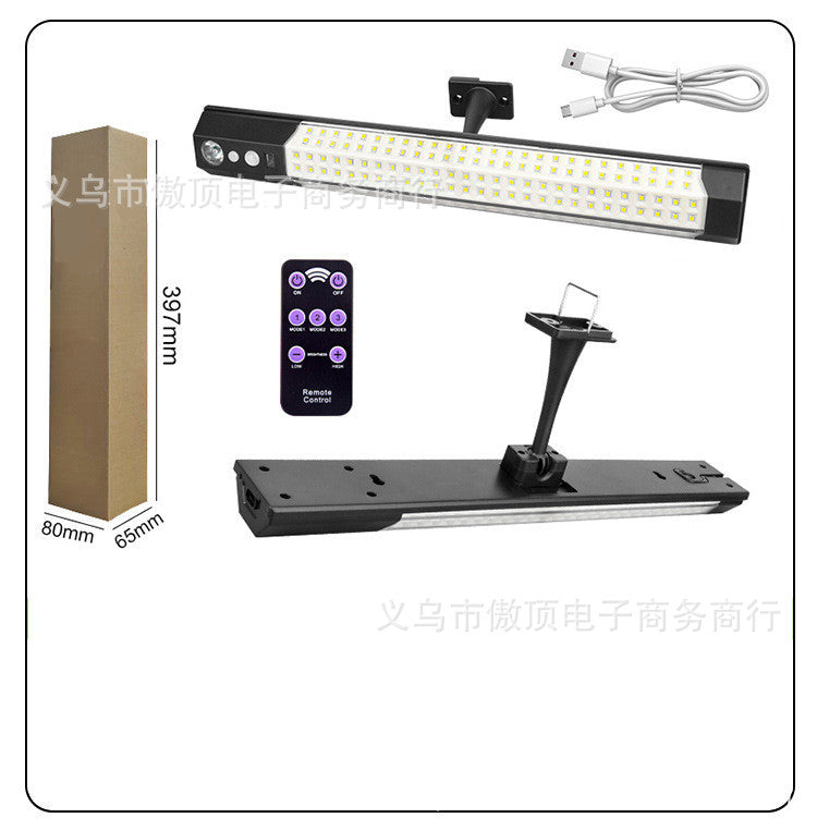 Outdoor Solar Human Body Sensor Street Light Split Light Household Waterproof Wall Light Courtyard Landscape Garage Lighting