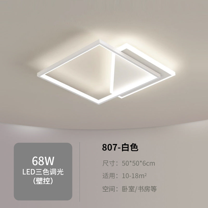 Factory Direct Sale Nordic Bedroom Ceiling Light Modern Simple Creative Geometric Master Bedroom Ceiling Lamp Zhongshan Lighting