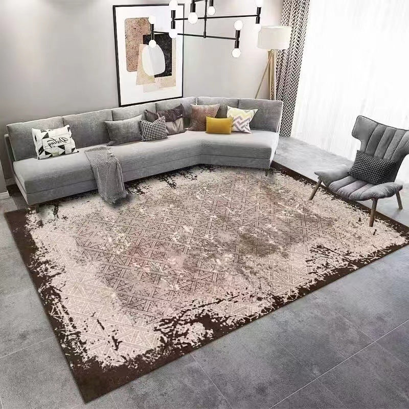 Living Room Bedroom Carpet Stain Resistant Wash-Free Easy Care Bedside Rug Sofa Coffee Table Large Area Carpet Manufacturer Wholesale